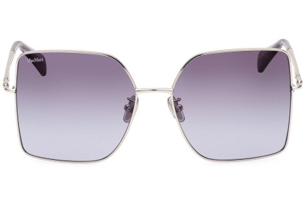 Okulary przeciwsłoneczne Max Mara MM0062-H 16W Oversize Srebrne