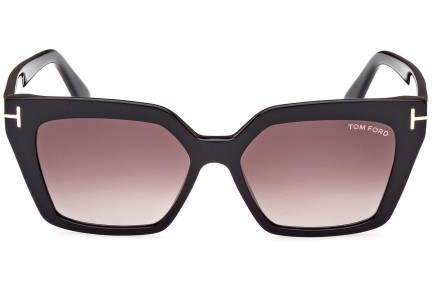 Napszemüvegek Tom Ford FT1030 01Z Cat Eye Fekete