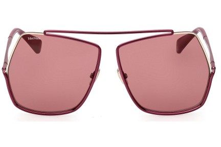 Okulary przeciwsłoneczne Max Mara Elsa MM0006 81Y Nieregularny Czerwone