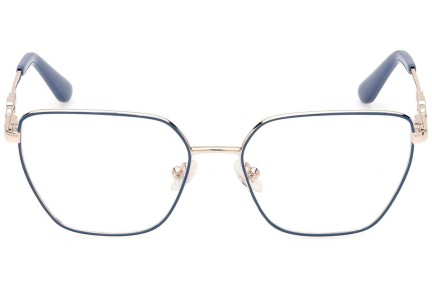 Okulary korekcyjne Guess GU2952 092 Kwadratowe Niebieskie
