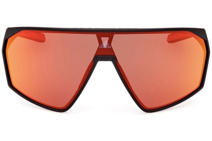 Okulary przeciwsłoneczne Adidas Sport SP0073 02L Pojedyncze | Shield Czarne