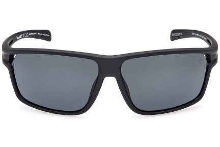 Слънчеви очила Timberland TB9307 02D Polarized Правоъгълни Черна