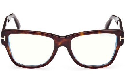 Okulary korekcyjne Tom Ford FT5878-B 052 Kwadratowe Havana