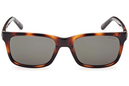 Okulary przeciwsłoneczne Guess GU00066 52N Prostokątne Havana