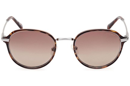 Okulary przeciwsłoneczne Guess GU00068 52H Polarized Okrągłe Havana