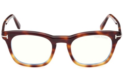 Silmälasit Tom Ford FT5870-B 056 Kulmikkaat Havana