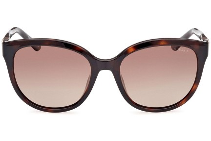 Ochelari de soare Guess GU7877 52H Polarized Cat Eye Havana