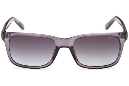 Okulary przeciwsłoneczne Guess GU00066 20B Prostokątne Szare