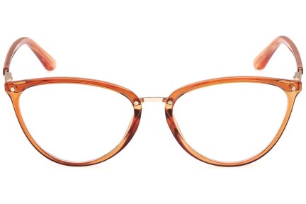 Okulary korekcyjne Guess GU2957 044 Kocie oczy Pomarańczowe