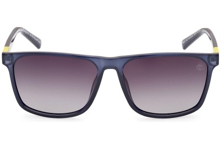 Слънчеви очила Timberland TB9312 90D Polarized Квадратни Синя