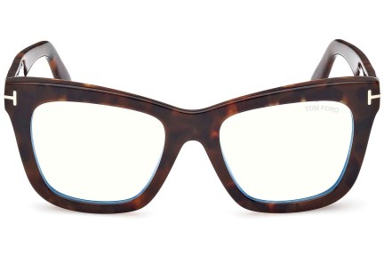 Okulary korekcyjne Tom Ford FT5881-B 052 Kwadratowe Havana