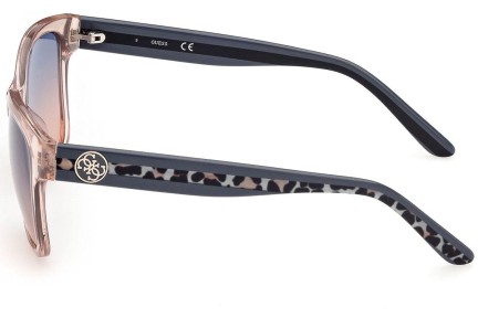 Okulary przeciwsłoneczne Guess GU7823 57W Kwadratowe Przezroczyste