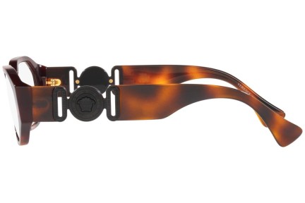 Okulary korekcyjne Versace VE3320U 5217 Prostokątne Havana
