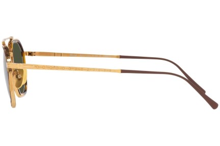 Okulary przeciwsłoneczne Persol PO5010ST 801331 Kwadratowe Złote