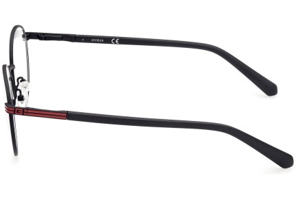 Okulary korekcyjne Guess GU50043 002 Okrągłe Czarne