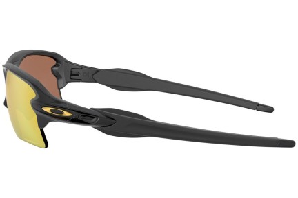 Okulary przeciwsłoneczne Oakley Flak 2.0 XL OO9188-B3 Polarized Prostokątne Czarne
