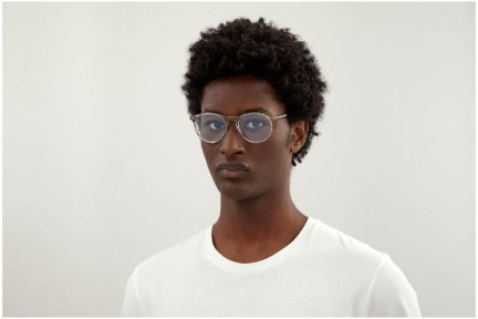 Okulary korekcyjne Saint Laurent SL106 010 Okrągłe Przezroczyste
