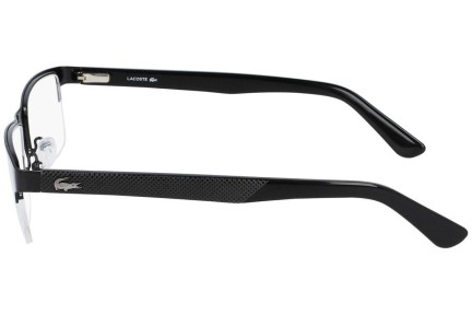 Glasses Lacoste L2237 002 Prostokątne Czarne