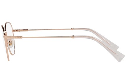 Okulary korekcyjne Miu Miu MU50UV SVF1O1 Okrągłe Złote