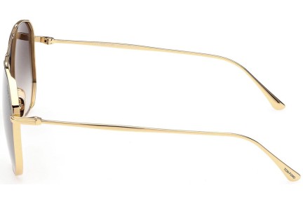 Okulary przeciwsłoneczne Tom Ford FT0853 30B Pilotki (Aviator) Złote