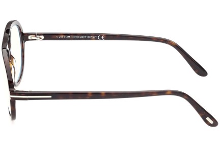 Okulary korekcyjne Tom Ford FT5755-B 052 Pilotki (Aviator) Havana