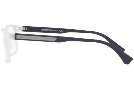 Okulary korekcyjne Emporio Armani EA3038 5893 Kwadratowe Przezroczyste