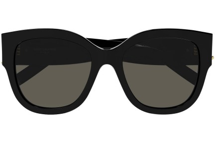 Okulary przeciwsłoneczne Saint Laurent SLM95/F 001 Kocie oczy Czarne