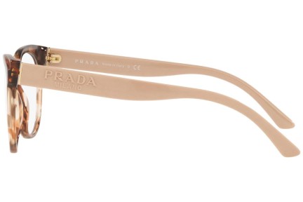 Okulary korekcyjne Prada PR05WV 07R1O1 Kocie oczy Havana