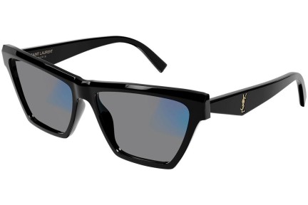 Okulary przeciwsłoneczne Saint Laurent SLM103 004 blue-light [non-prescription] Kwadratowe Czarne
