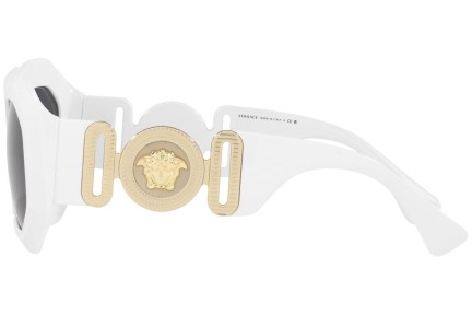 Okulary przeciwsłoneczne Versace VE4424U 314/87 Kwadratowe Białe
