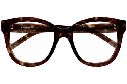 Okulary korekcyjne Saint Laurent SLM97 004 Kwadratowe Havana