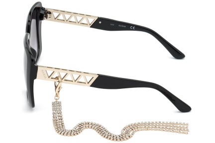 Okulary przeciwsłoneczne Guess GU7689 01B Oversize Czarne