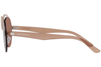 Okulary przeciwsłoneczne Emporio Armani EA2131 3053/3 Pojedyncze | Shield Brązowe