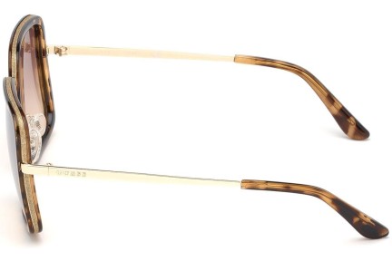 Okulary przeciwsłoneczne Guess GU7602 52F Oversize Havana
