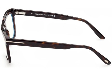 Okulary korekcyjne Tom Ford FT5757-B 052 Prostokątne Havana