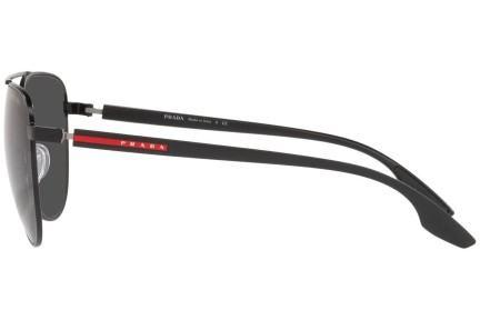 Okulary przeciwsłoneczne Prada Linea Rossa PS52WS 1BO06F Pilotki (Aviator) Czarne