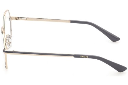 Okulary korekcyjne Guess GU2869 033 Kwadratowe Złote