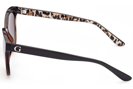 Okulary przeciwsłoneczne Guess GU7828 52F Kwadratowe Havana
