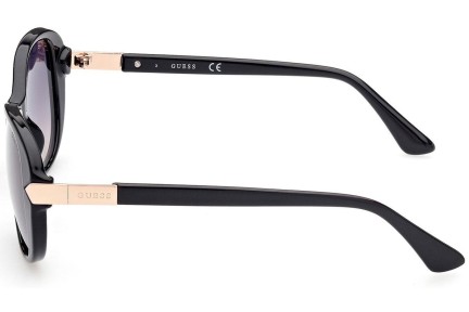 Okulary przeciwsłoneczne Guess GU7821 01B Owalne Czarne