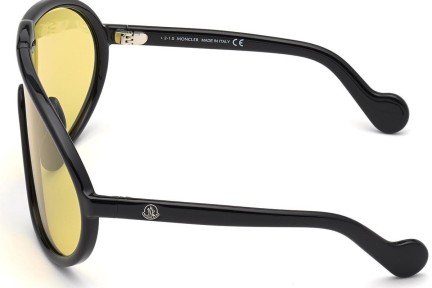 Okulary przeciwsłoneczne Moncler ML0184 01E Pojedyncze | Shield Czarne