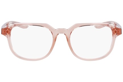 Glasses Nike 7303 662 Kwadratowe Różowe