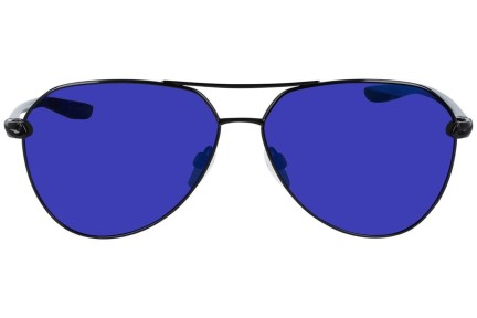 Okulary przeciwsłoneczne Nike City Aviator M DJ0887 011 Pilotki (Aviator) Czarne