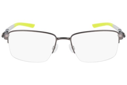 Okulary korekcyjne Nike 8141 070 Prostokątne Srebrne