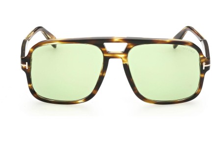 Okulary przeciwsłoneczne Tom Ford FT0884 52N Pilotki (Aviator) Havana