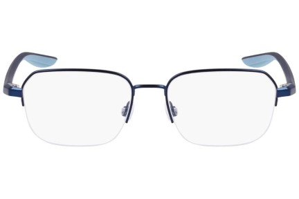 Okulary korekcyjne Nike 8152 410 Kwadratowe Niebieskie