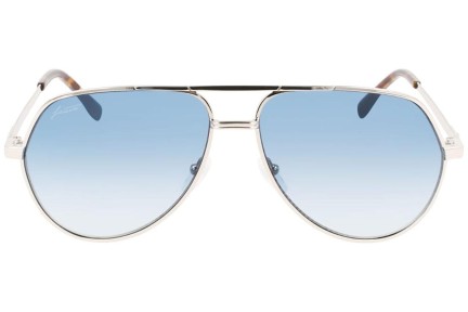 Okulary przeciwsłoneczne Lacoste L250SE 040 Pilotki (Aviator) Srebrne