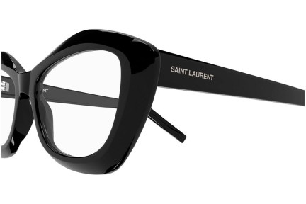 szemüvegeinket Saint Laurent SL68OPT 001 Cat Eye Fekete