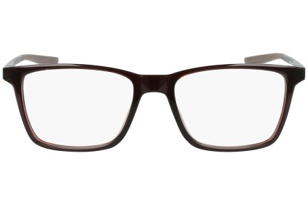Okulary korekcyjne Nike 7286 201 Kwadratowe Brązowe