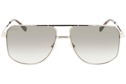 Okulary przeciwsłoneczne Lacoste L249SE 040 Pilotki (Aviator) Srebrne