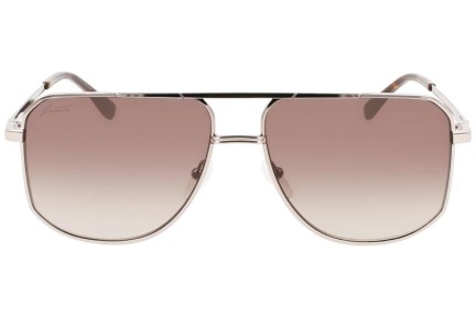 Okulary przeciwsłoneczne Lacoste L249SE 070 Pilotki (Aviator) Srebrne